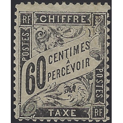 Timbre-taxe de France type Duval N°21 neuf*.