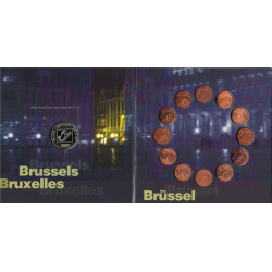 Coffret euros Bruxelles BU - Parlement Européen.