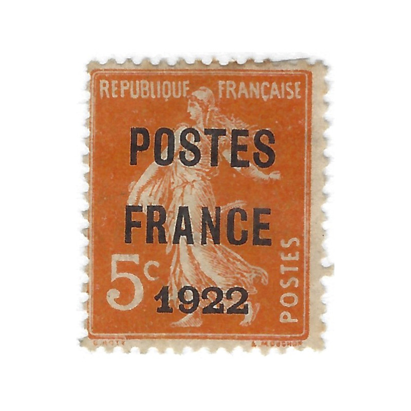 Timbre préoblitéré de France N°36 neuf (*).