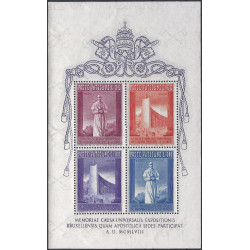 Vatican Bloc-feuillet de timbres N°2 neuf**.