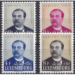 Luxembourg timbres N°439-442 série Caritas neuf**.