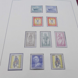 Collection timbres Berlin 1955-1977 neufs complet en album Lindner.