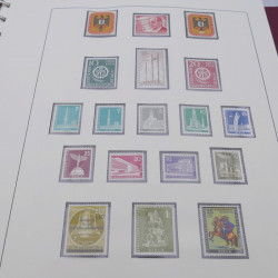 Collection timbres Berlin 1955-1977 neufs complet en album Lindner.