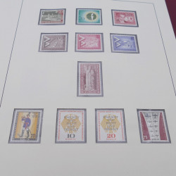 Collection timbres Berlin 1955-1977 neufs complet en album Lindner.