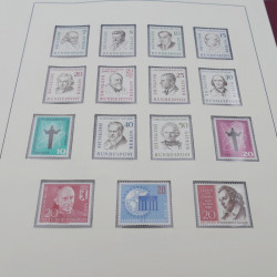 Collection timbres Berlin 1955-1977 neufs complet en album Lindner.