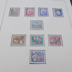 Collection timbres Berlin 1955-1977 neufs complet en album Lindner.