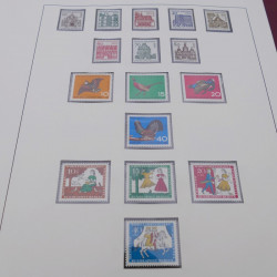 Collection timbres Berlin 1955-1977 neufs complet en album Lindner.