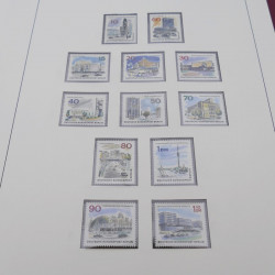 Collection timbres Berlin 1955-1977 neufs complet en album Lindner.