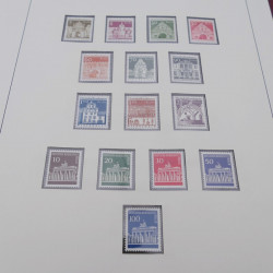 Collection timbres Berlin 1955-1977 neufs complet en album Lindner.