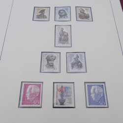 Collection timbres Berlin 1955-1977 neufs complet en album Lindner.