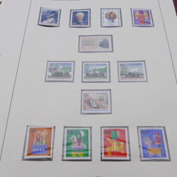 Collection timbres Berlin 1955-1977 neufs complet en album Lindner.