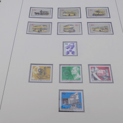 Collection timbres Berlin 1955-1977 neufs complet en album Lindner.