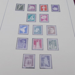 Collection timbres Berlin 1955-1977 neufs complet en album Lindner.