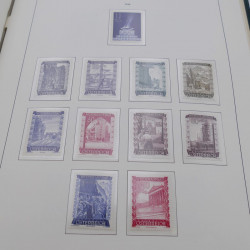 Collection timbres d'Autriche neuf** 1945-1973 en album Leuchtturm.