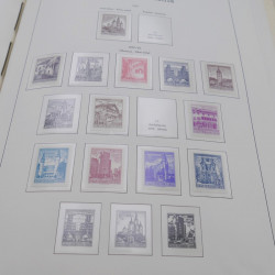 Collection timbres d'Autriche neuf** 1945-1973 en album Leuchtturm.