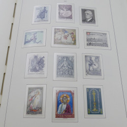 Collection timbres d'Autriche neuf** 1945-1973 en album Leuchtturm.