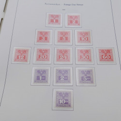 Collection timbres d'Autriche neuf** 1945-1973 en album Leuchtturm.