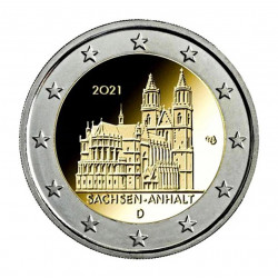 2 euros commémoratif Allemagne 2021, Sachsen-Anhalt.