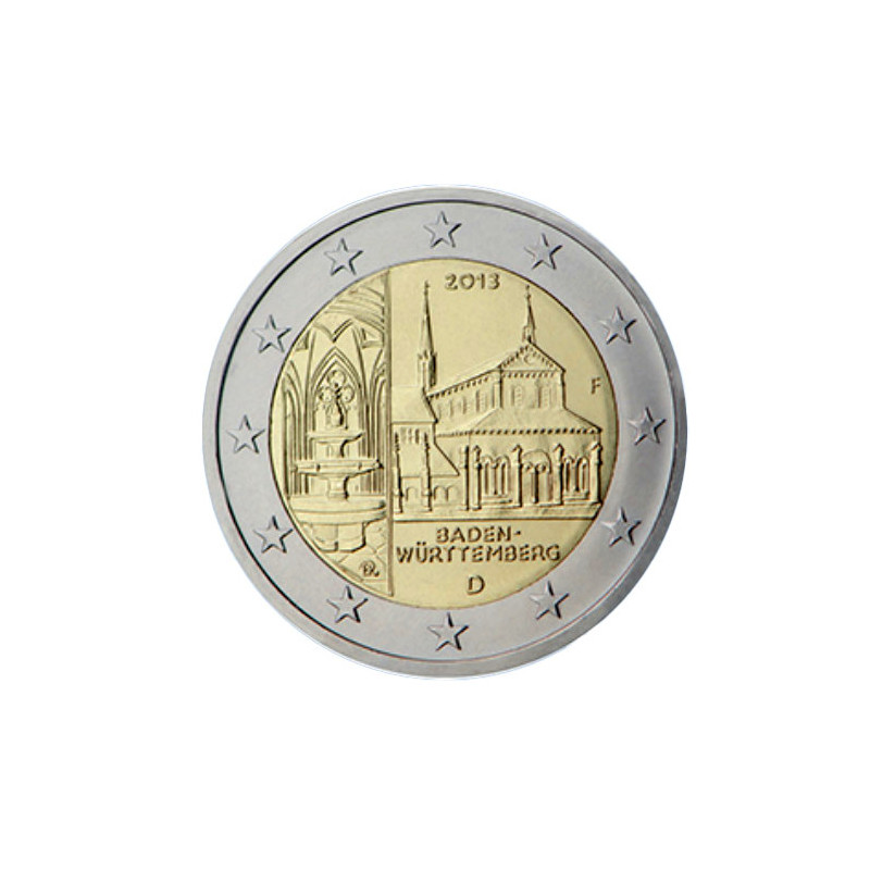 2 euros commémoratif Allemagne 2013, Bade-Wurtemberg.