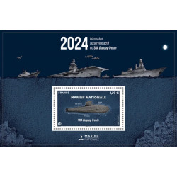 Feuillet de timbre Marine Nationale N°F5825 neuf**.