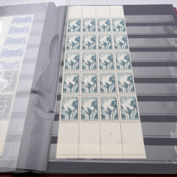 Stock de timbres de France neufs** en deux albums.