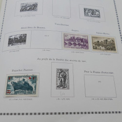 Vrac de timbres du monde neufs et oblitérés en un carton.