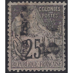 Congo français timbre N°4a oblitéré.