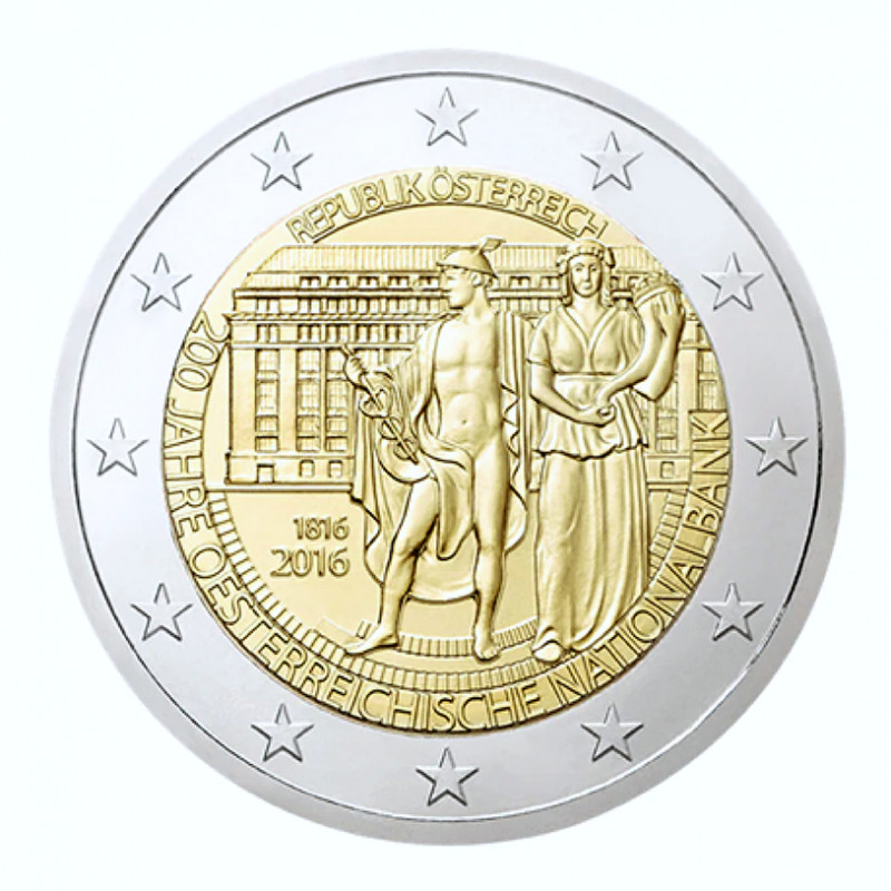 2 euros commémorative Autriche 2016 - Banque Nationale.