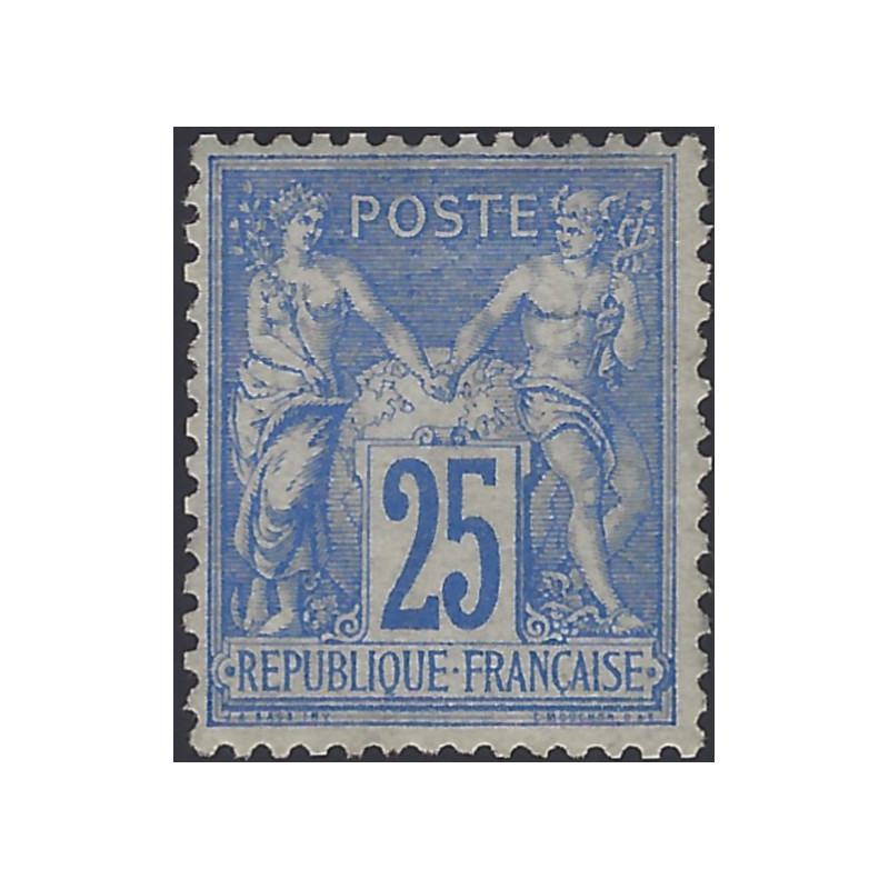 Sage timbre de France N°78 neuf (*).