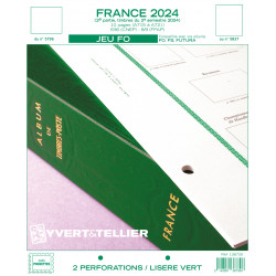 Jeux FO timbres de France 2024 deuxième semestre.