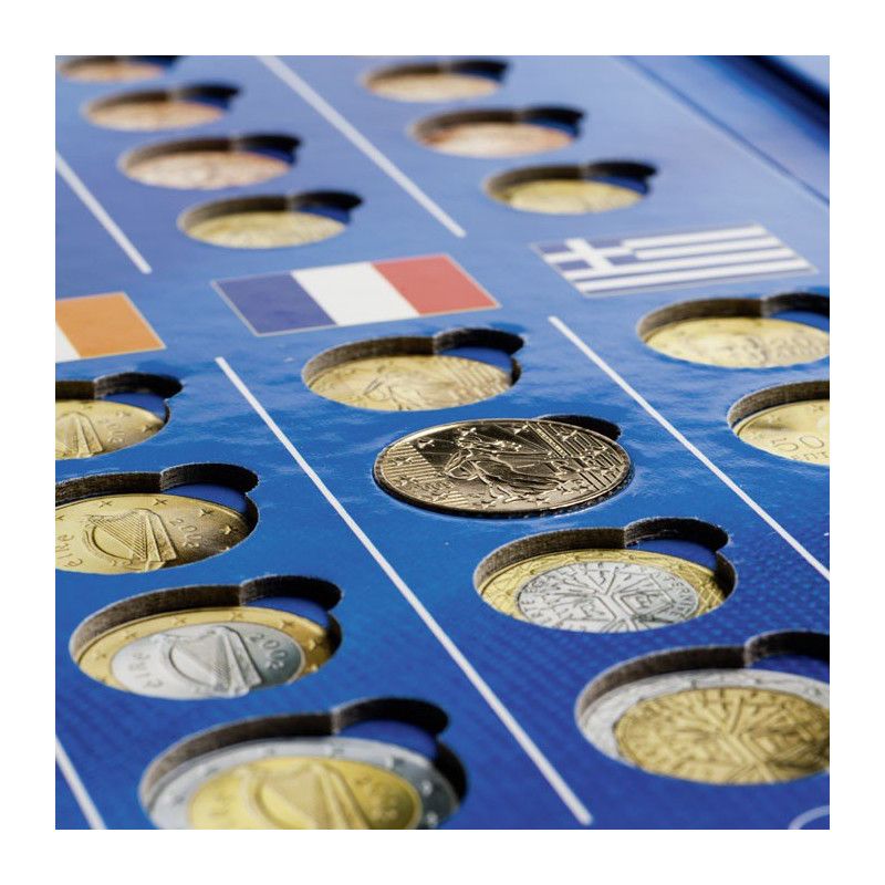 Coffret presso pour 168 pièces de 2 euros commémoratives. - Philantologie