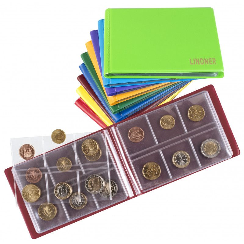 Classeur numismatique de poche pour 48 pièces jusqu'à 36 mm. - Philantologie