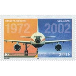 Timbre poste aérienne N°65 Airbus A300 neuf**.