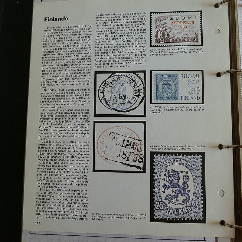 Albums timbres poste France - La société des philatélistes lot timbre  collection vente