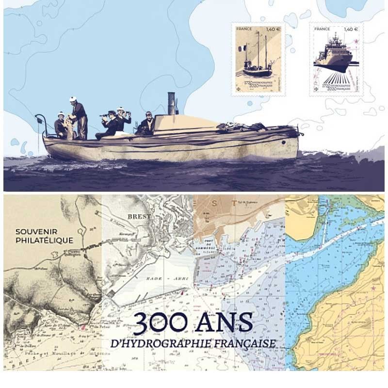 Bloc souvenir N°167 Hydrographie Française neuf**.