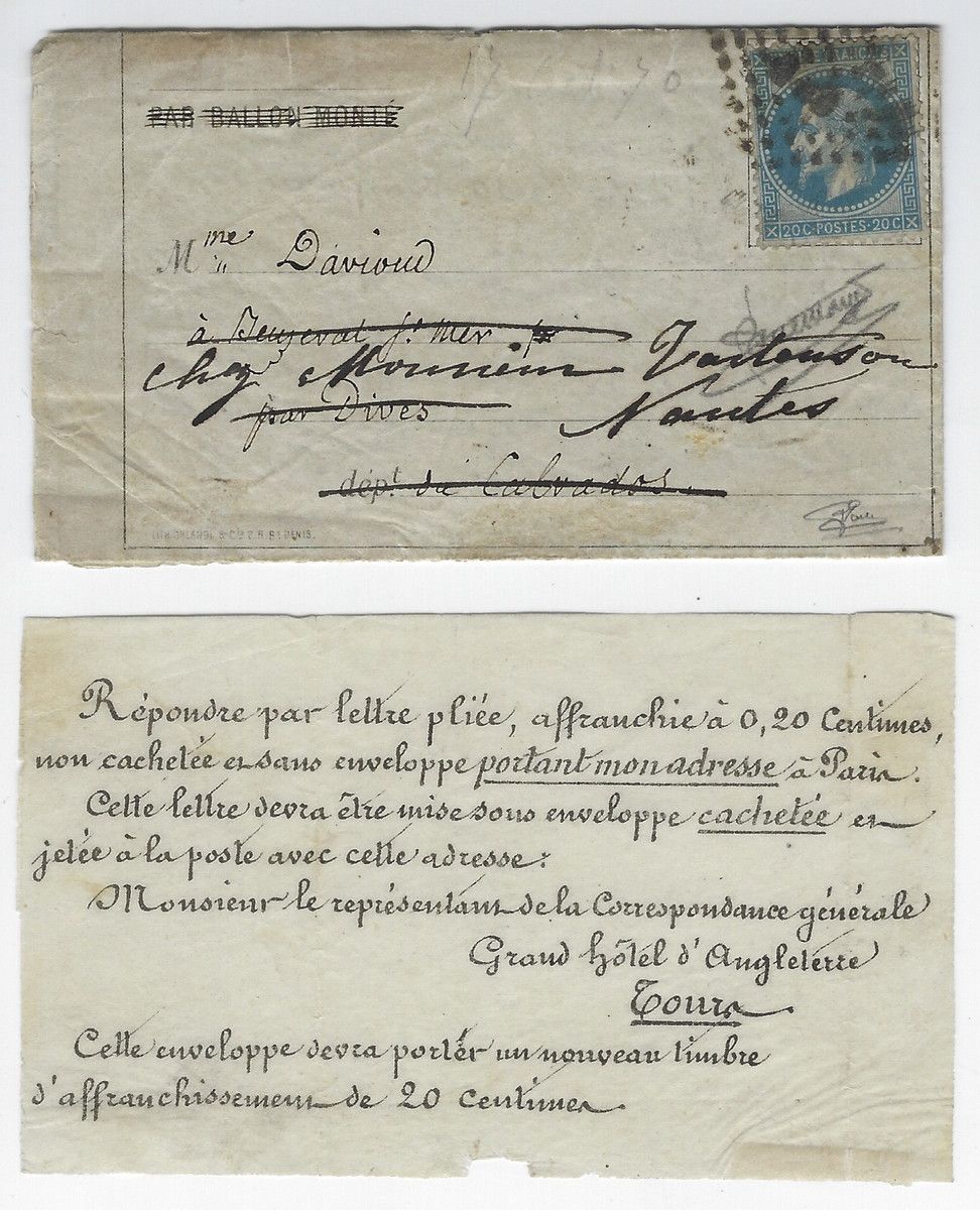 enveloppe affranchie : timbre 90 centimes (france)