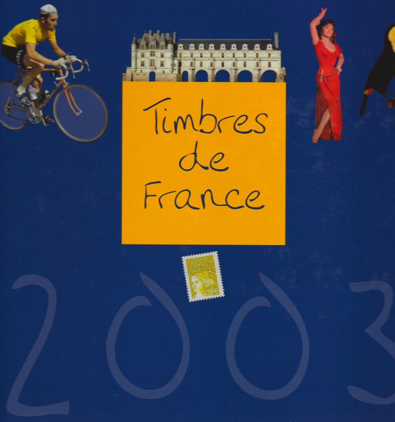 LIVRE COLLECTION TIMBRE POSTE FRANCE PORTRAIT DE RÉGIONS 2003 NEUF