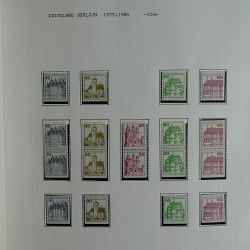 Collection timbres Berlin 1975-1990 neufs complet en album DAVO.