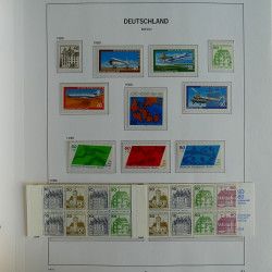 Collection timbres Berlin 1975-1990 neufs complet en album DAVO.