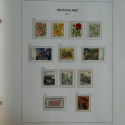 Collection timbres Berlin 1975-1990 neufs complet en album DAVO.