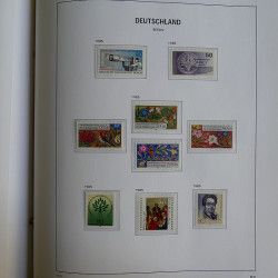 Collection timbres Berlin 1975-1990 neufs complet en album DAVO.