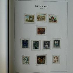 Collection timbres Berlin 1975-1990 neufs complet en album DAVO.