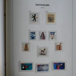 Collection timbres Berlin 1975-1990 neufs complet en album DAVO.