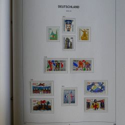 Collection timbres Berlin 1975-1990 neufs complet en album DAVO.