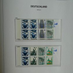 Collection timbres Berlin 1975-1990 neufs complet en album DAVO.