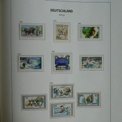 Collection timbres Berlin 1975-1990 neufs complet en album DAVO.