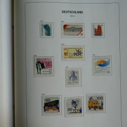 Collection timbres Berlin 1975-1990 neufs complet en album DAVO.