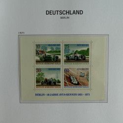 Collection timbres Berlin 1975-1990 neufs complet en album DAVO.