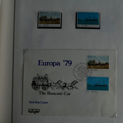 Collection historique des timbres Europa 1976-1979 en album Cérès.