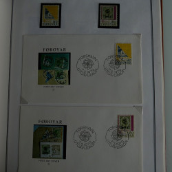 Collection historique des timbres Europa 1976-1979 en album Cérès.